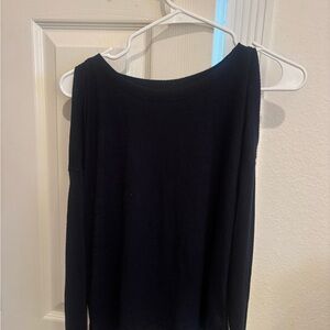 Abercrombie open shoulder sweater